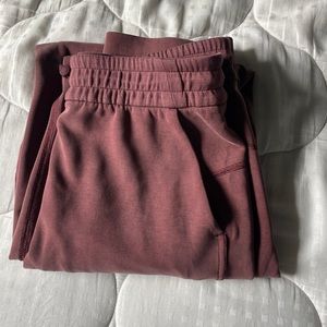 EUC Lululemon Brushed Softstreme Split Hem High Rise Pant